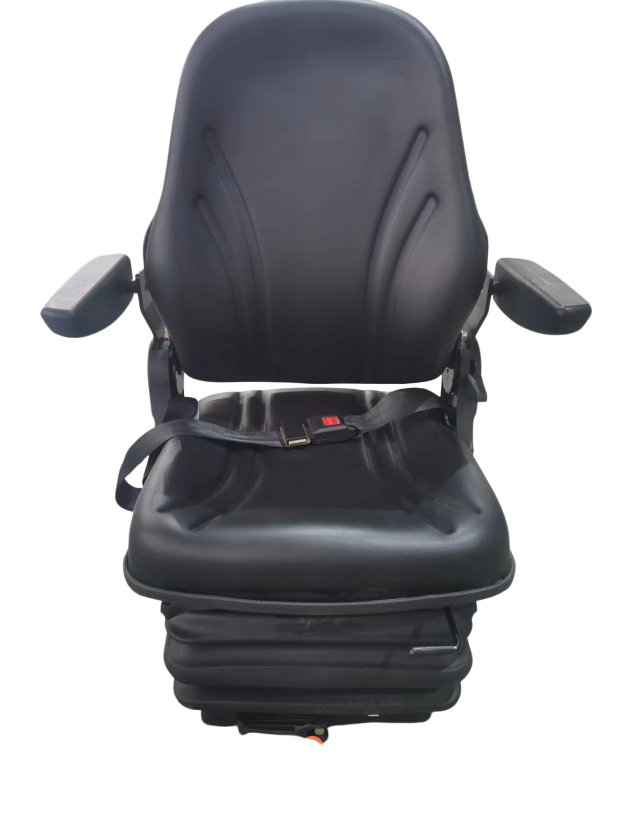 Universal Ergonomic Suspension Seat with Integrated Safety Belt for Forklift Loader Excavator Agricultural Machinery FD-852