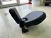Black PVC Foldable Co-pilot Seat Compact Auxiliary Passenger Seat for Tractor Harvester Loader Excavator Farm Construction Machinery Secondary Seat